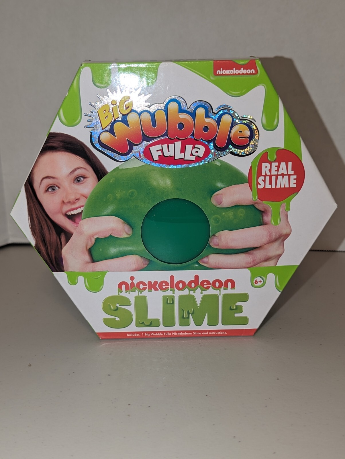 Big Wubble Fulla Slime - Real Oooey Gooey Green Nickelodeon Slime