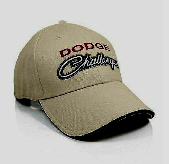 MEN'S DODGE CHALLENGER HAT/CAP CHOOSE NAVY BLUE, BLACK EMBROIDERED FS NEW