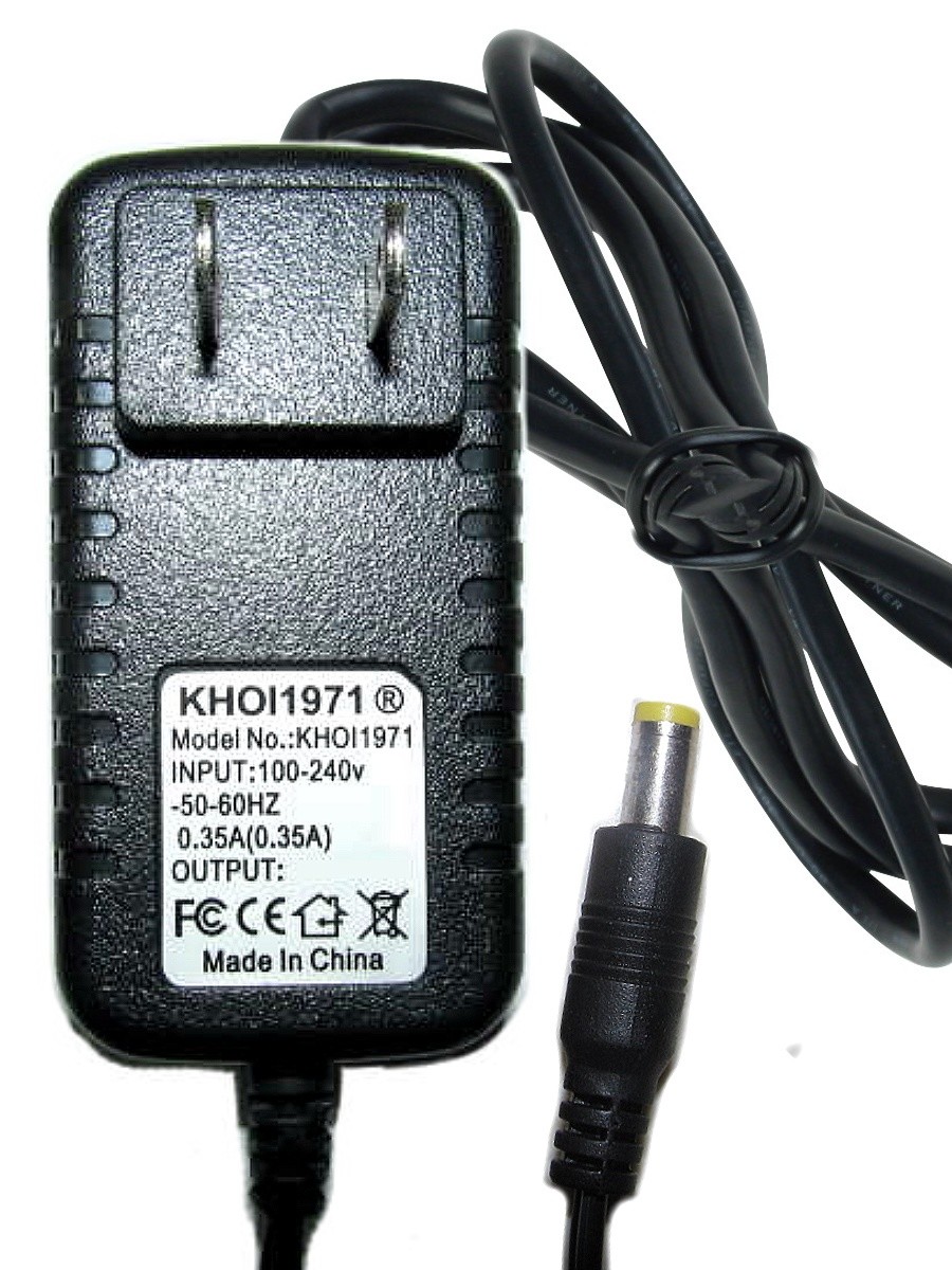 Wall AC adapter power cable for The SINGING MACHINE SML363BK Karaoke System