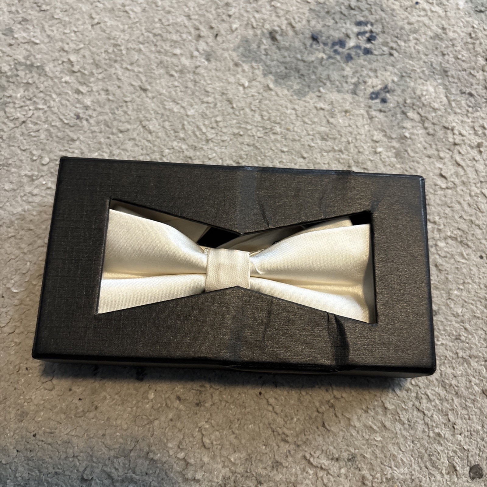 2pc Set Bow Tie Set Paisley Jacquard Wedding Party with Box