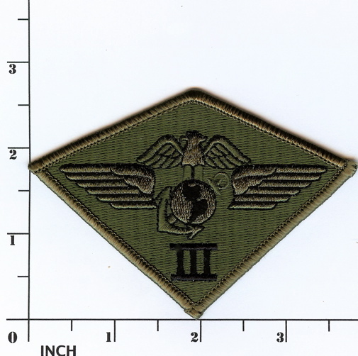 USMC 3d MAW subdued OD top-shelf! 3rd Marine Aircraft Wing Premium PATCH Marines
