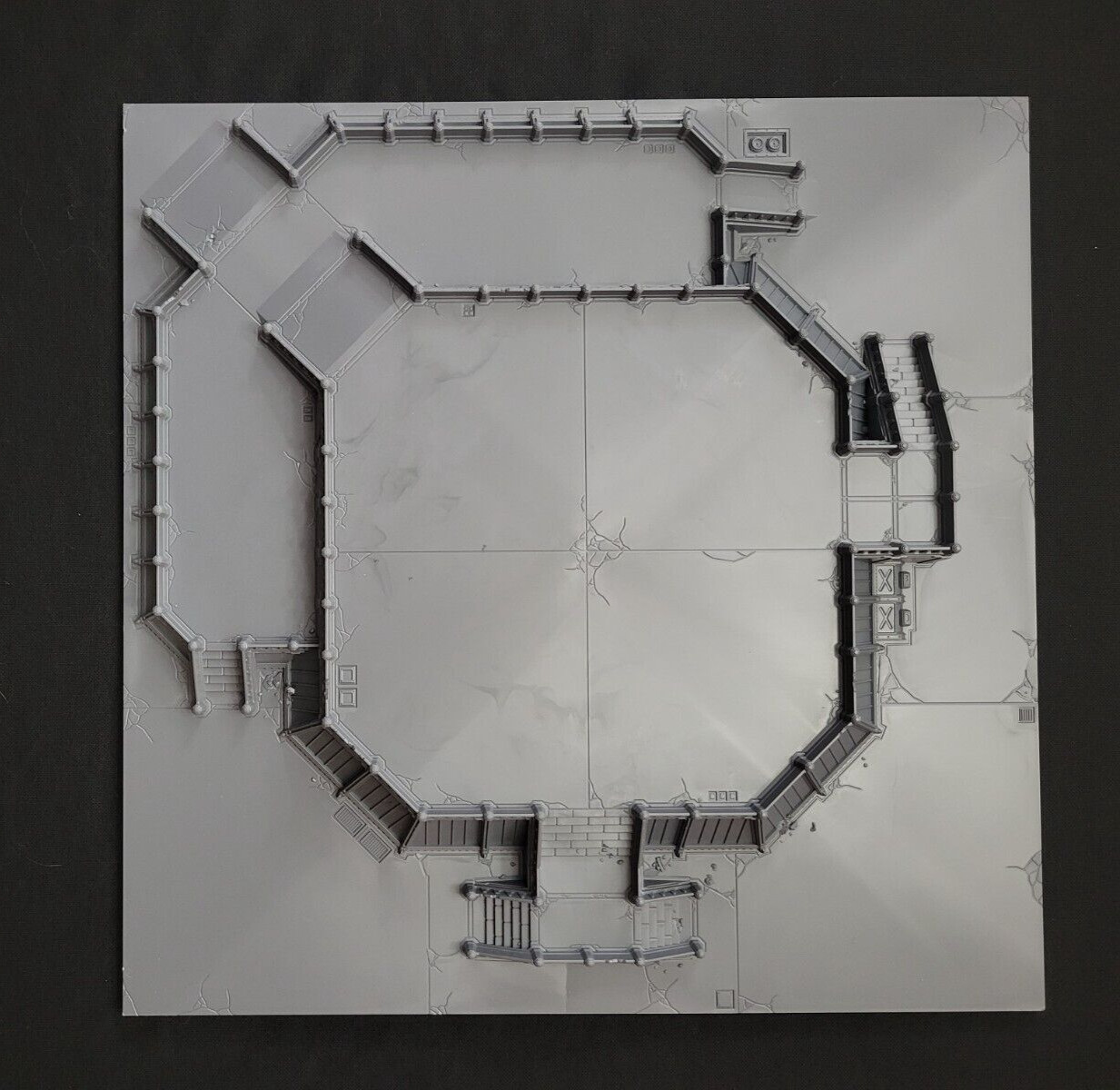 Legion Imperialis Elevated Plaza 1 Tile - Warhammer 30K 40K Display Boards Epic