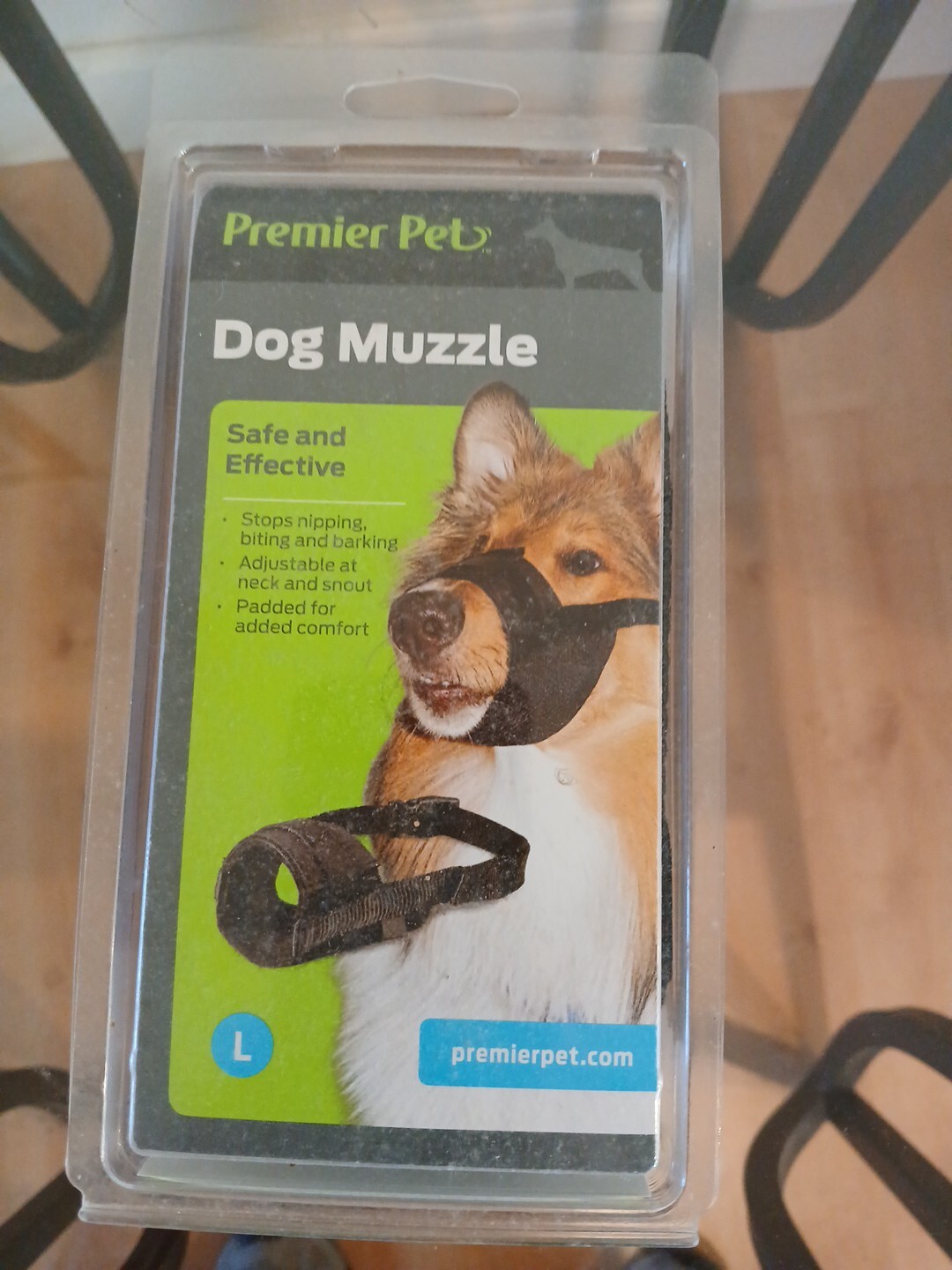 New in  box Premier Pet Dog Muzzle Safe & Effective Size Large L