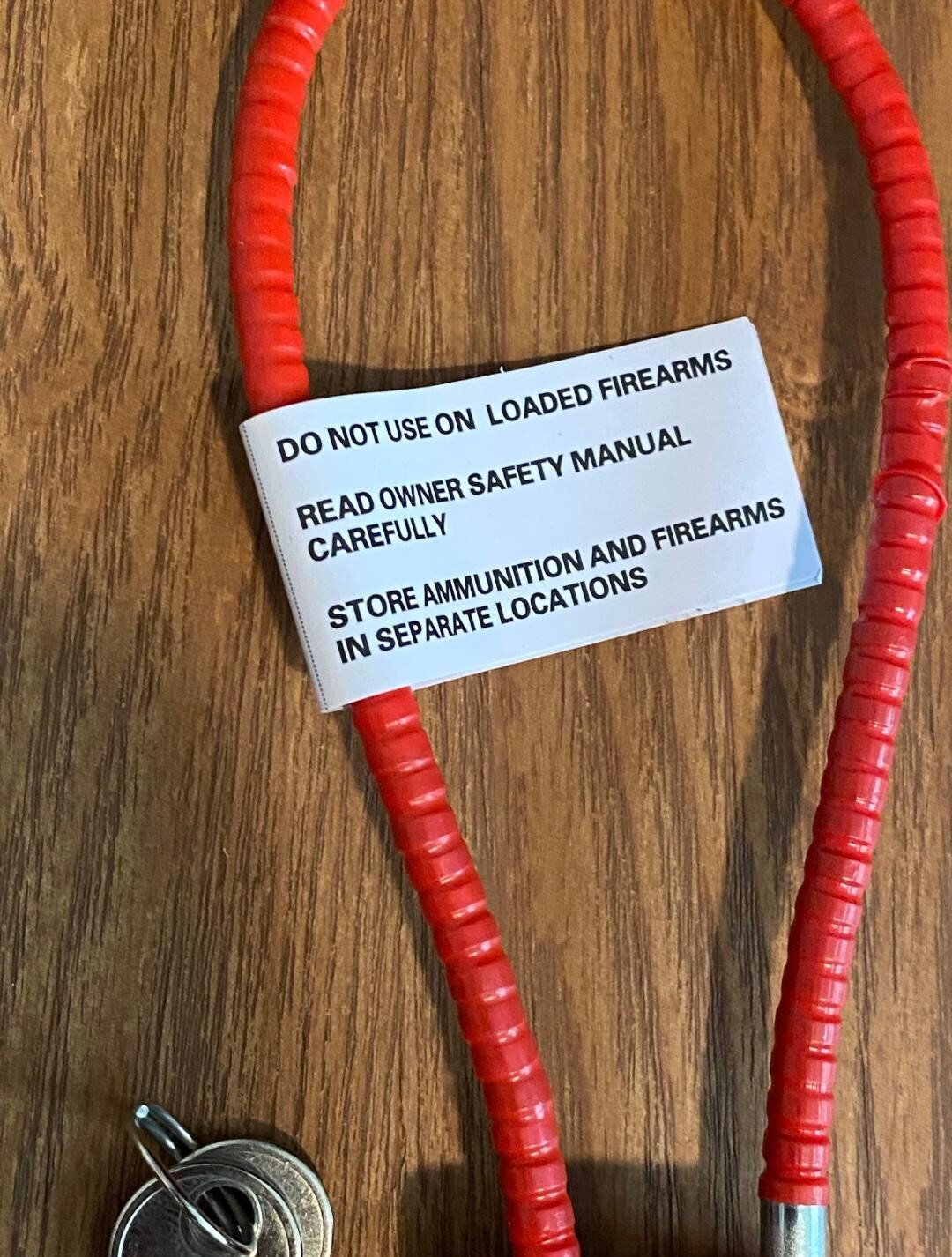 DPMS SBR KITTY KAT Gun Safety Cable Lock w/two key Brand New / Mint