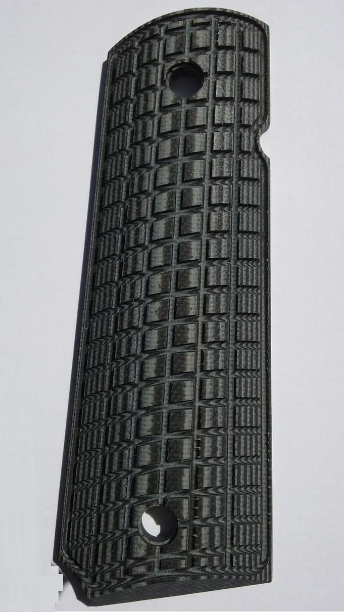Pachmayr G-10 Tactical Grip 1911 Gray/Black Grappler 61011 New