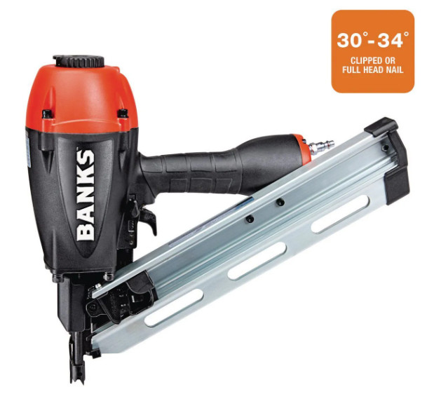 BANKS 30° to 34° Framing Nailer