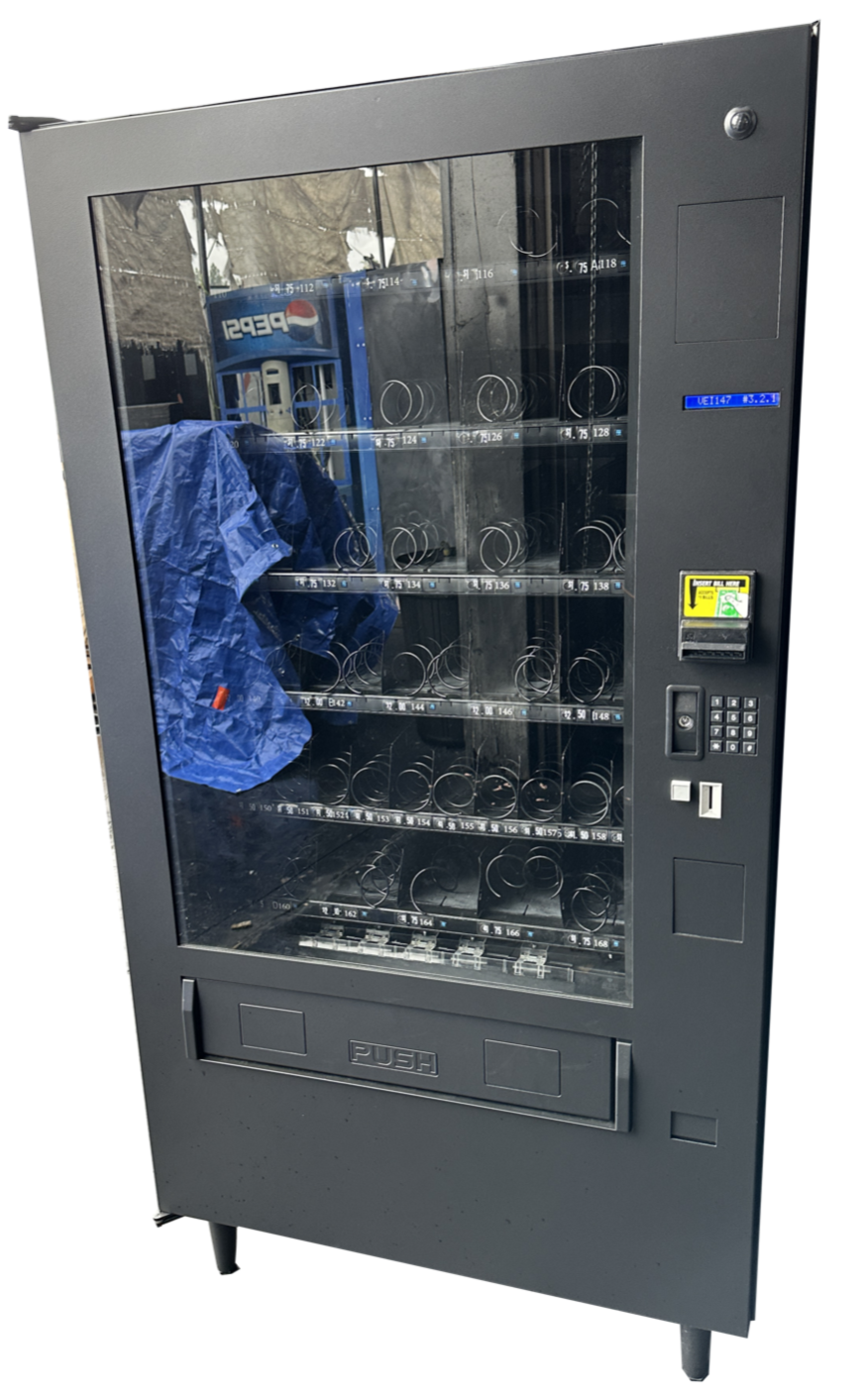 CRANE National 167 VE Revision Door Snack Vending Machine MDB 5-Wide