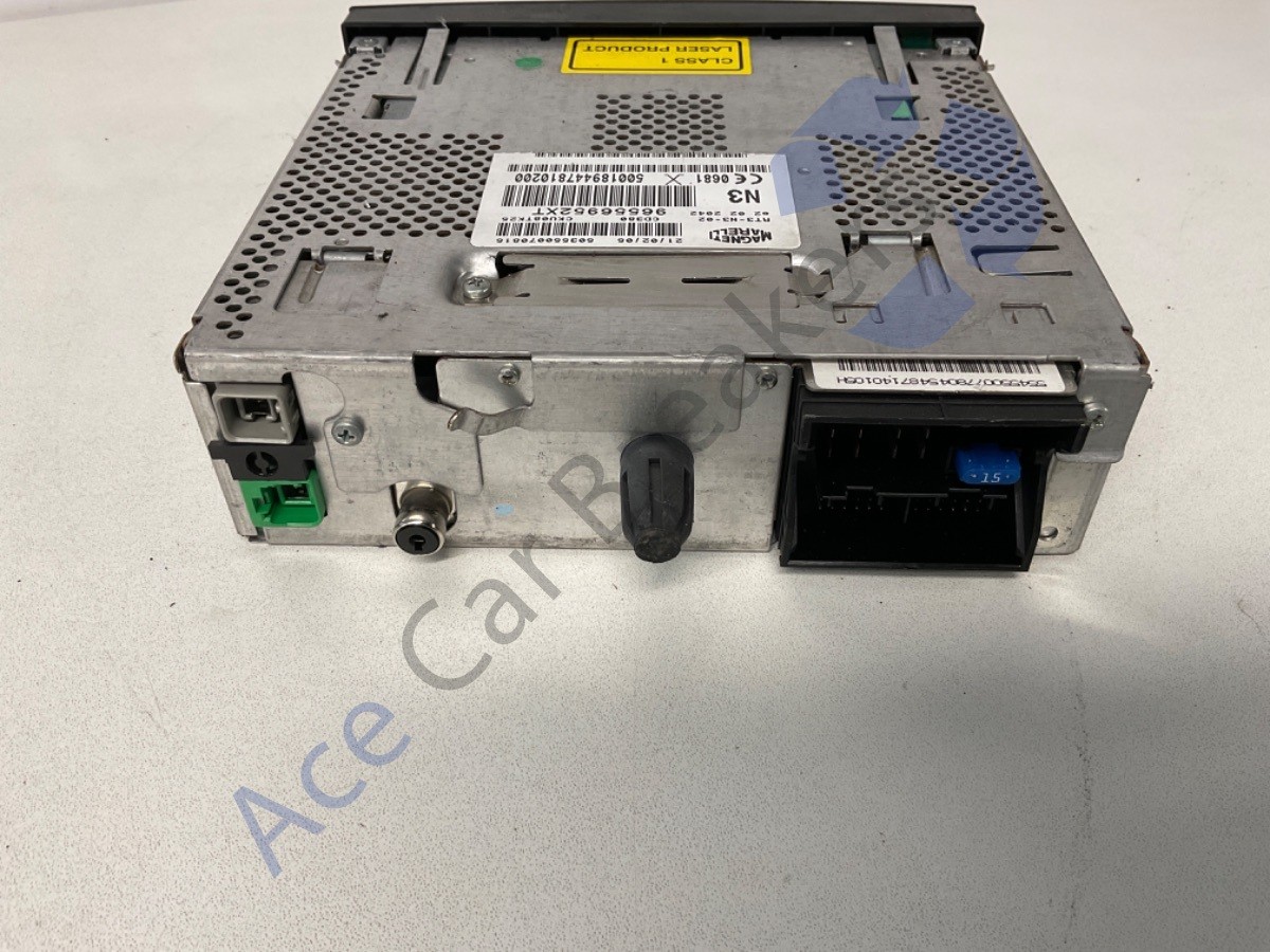 PEUGEOT 307CC 03-08 AUDIO SYSTEM 96556952XT
