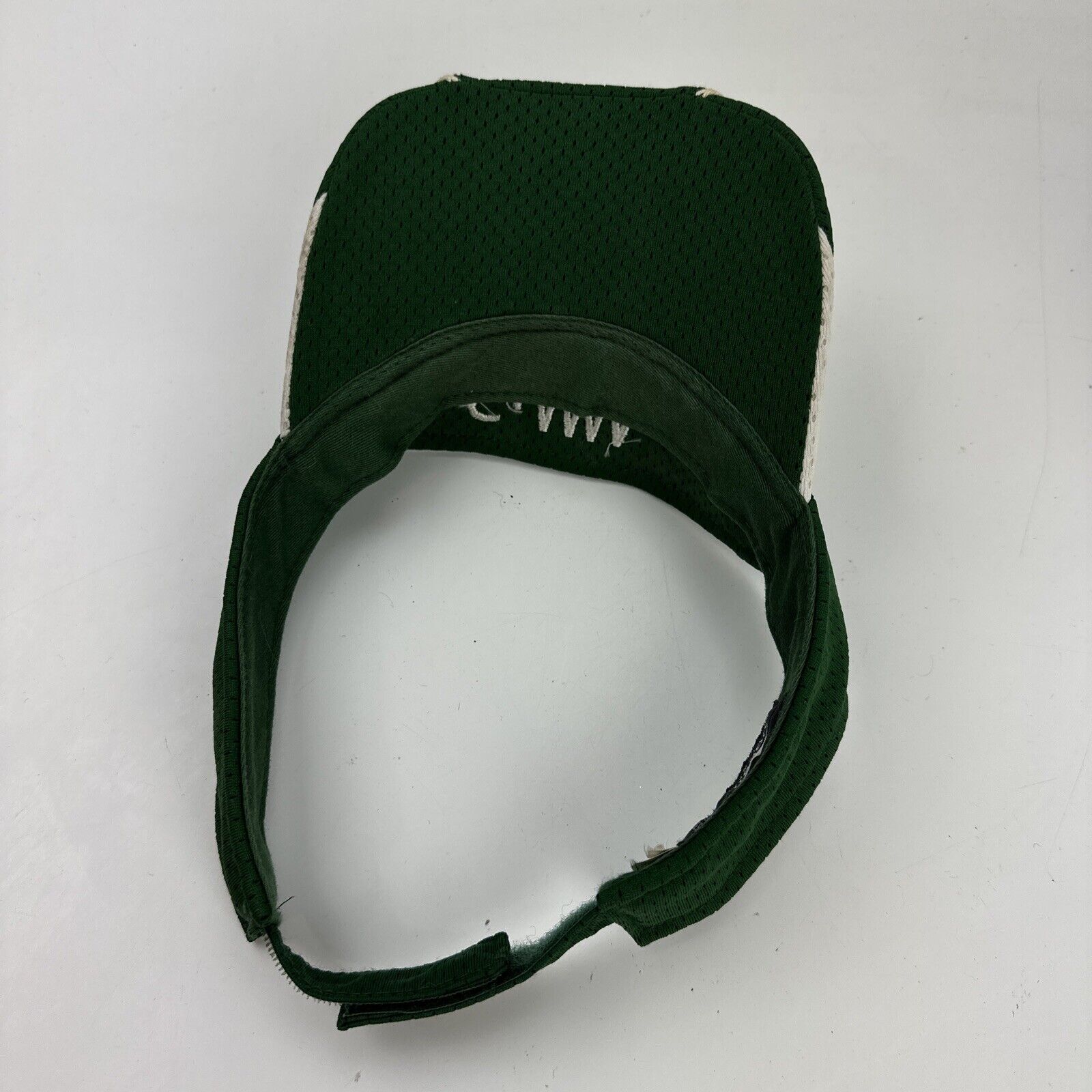 St MM Green Youth Visor Cap Hat Adjustable
