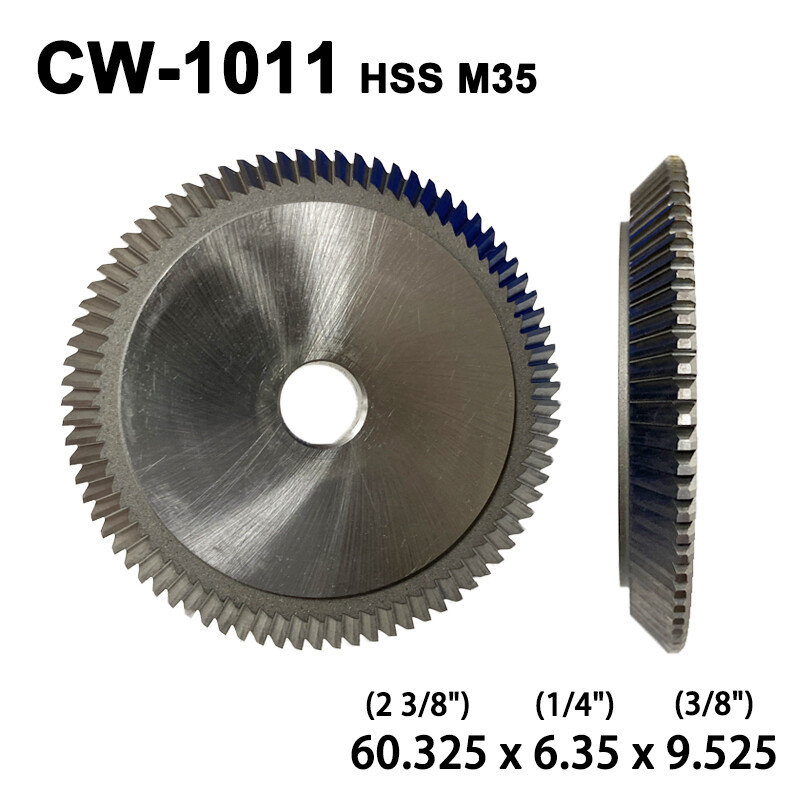 CW-1011 HSS M35 Compatible with HPC 1200CMB Lagard Key Machine Cutter Inch