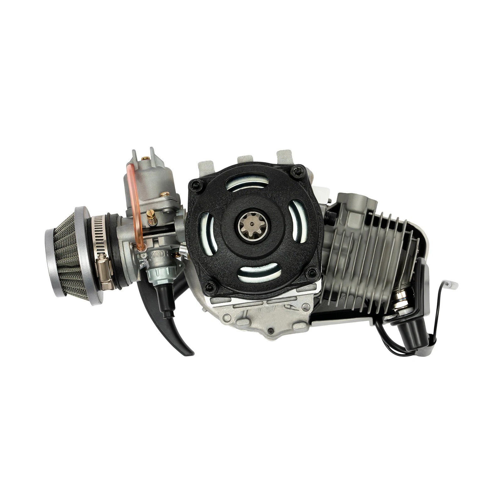 49CC Mini Motorcycle Engine 1900W 2 Stroke Engine Motor Pull Start 12500 RPM