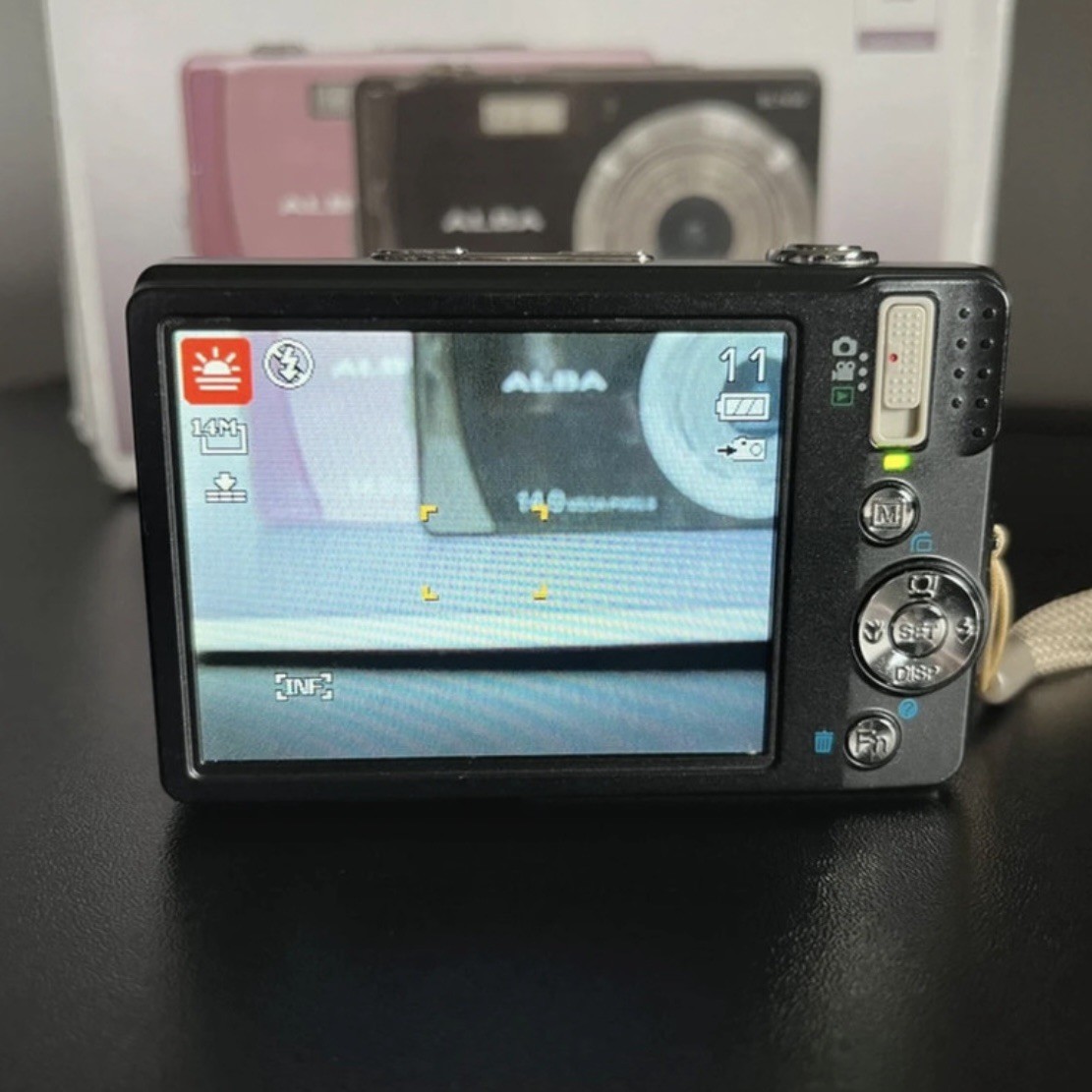 Alba SL1430 14.0MP Compact Digital Camera Black Tested Working Boxed