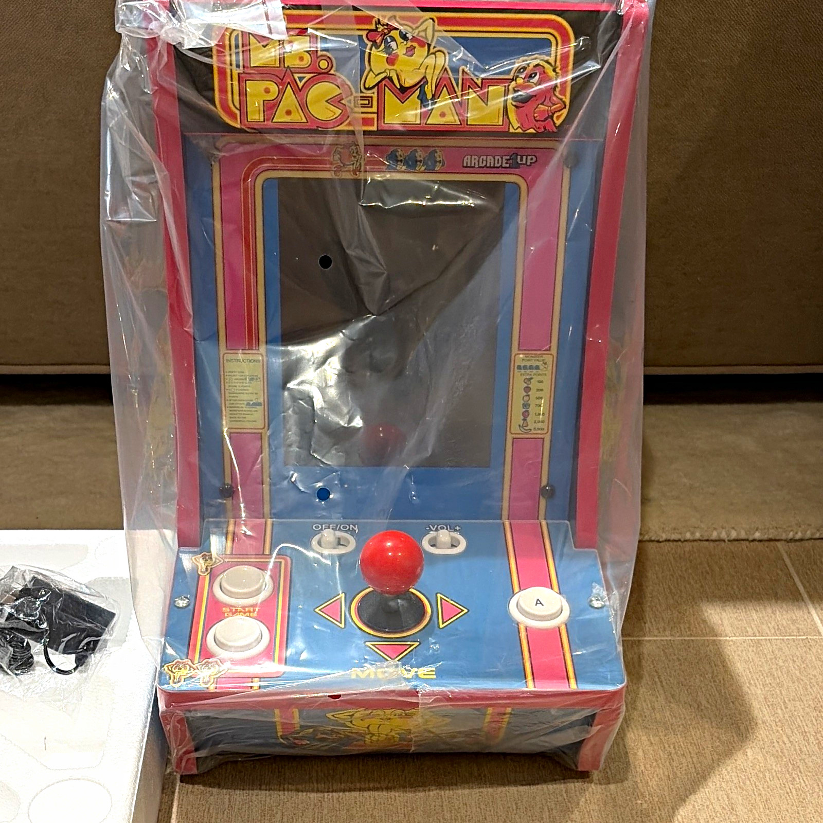 Arcade1Up Ms. Pac-Man Counter-Cade Tabletop Video Arcade Machine (2020)