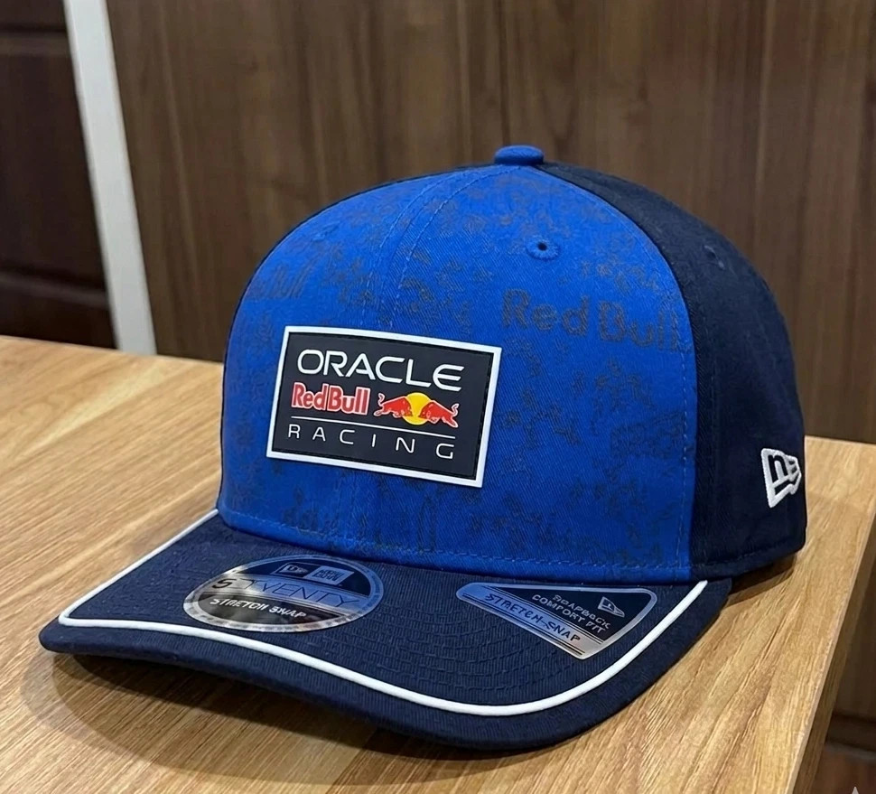 Red Bull Racing 2026 Blue New Era F1 Stretch Snap Cap Hats NEWs Official F1 Team