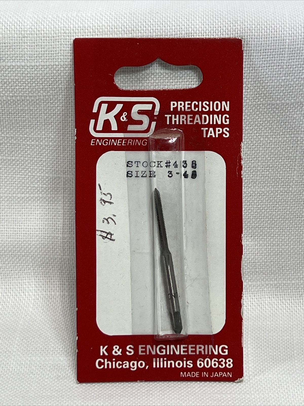 K-S 3-48 Tap #438 New t4