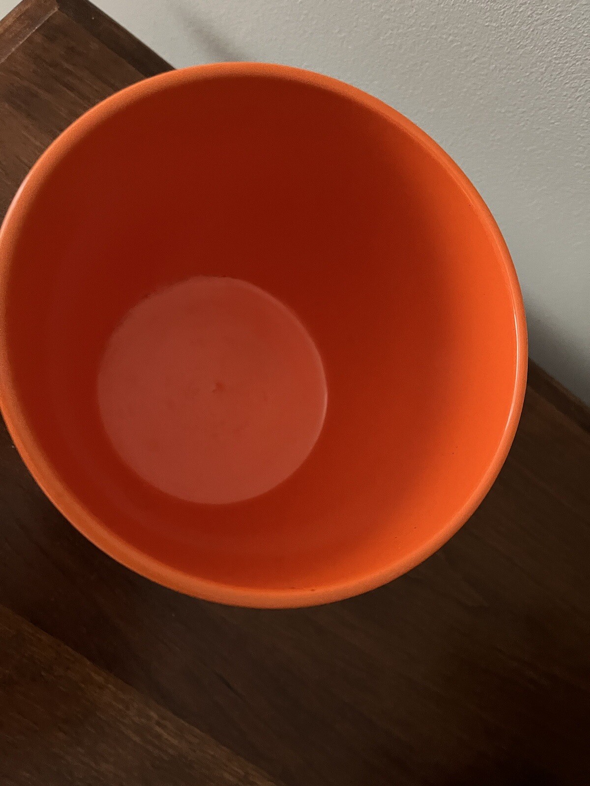 Ceramic Halloween Orange Black Fall Planter Made in Germany 5”