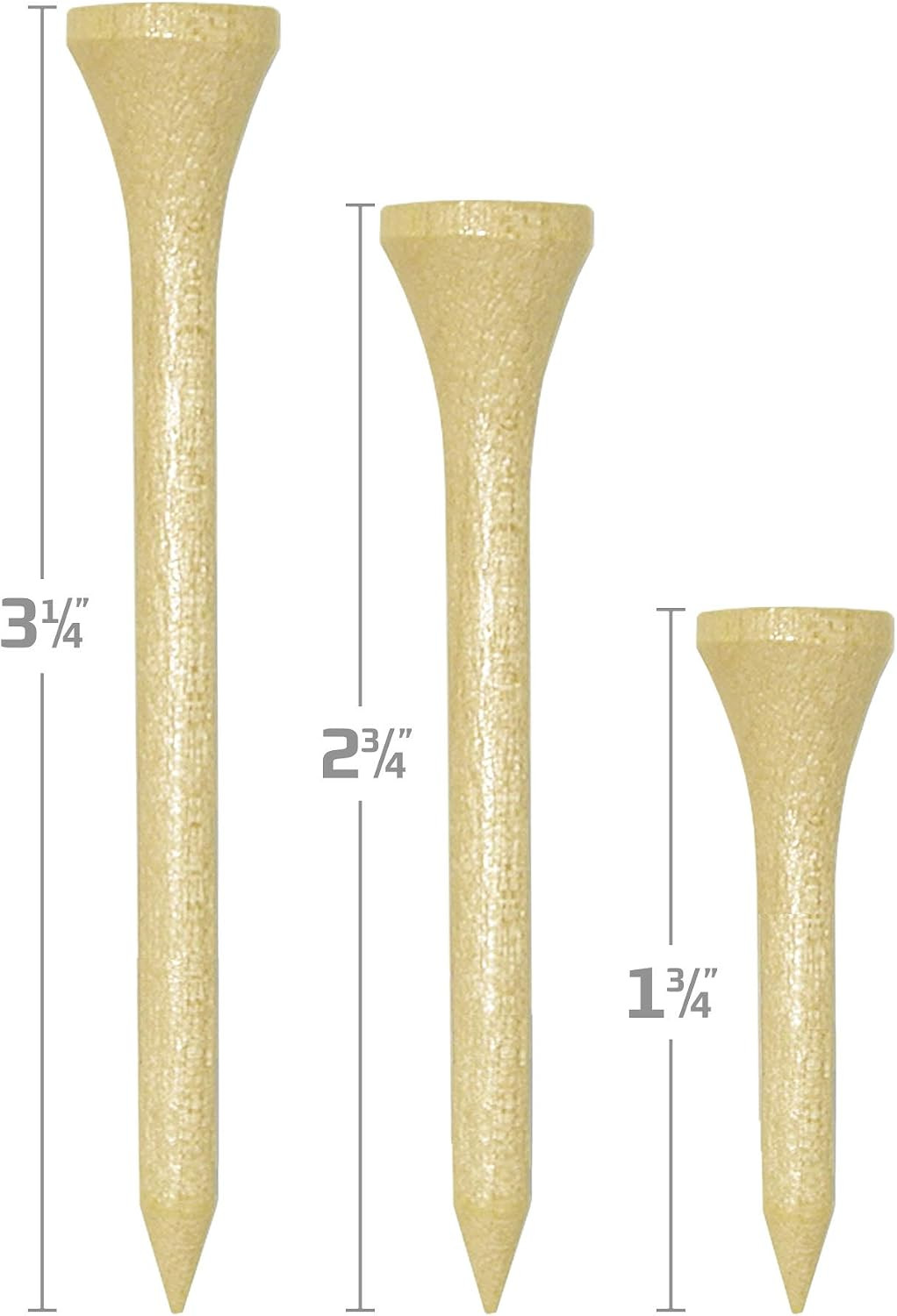 Bamboo Golf Tees (175 Pack)