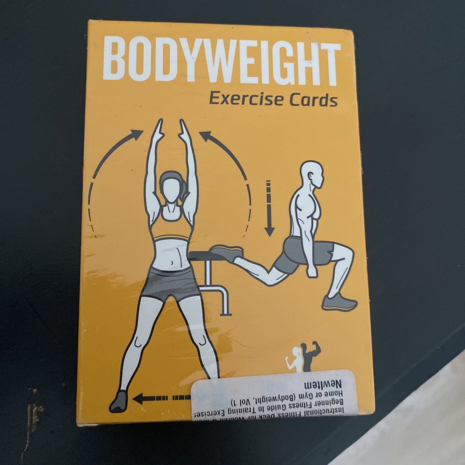 New Me - Body Weight Exercise Cards Vol 2 Men & Women Fitness Exercise Workout