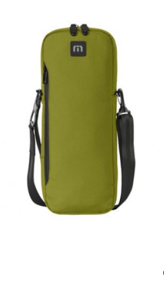 Travis Mathew Gimme Cooler Kona Green Insulated Shoulder Strap Outer Zip Pocket