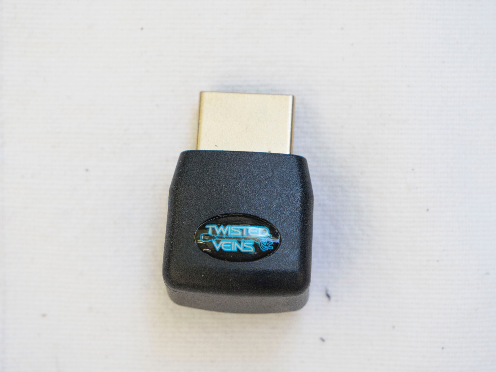 Lot of 3x Twisted Veins HDMI 90 Degree Right Angle Connector