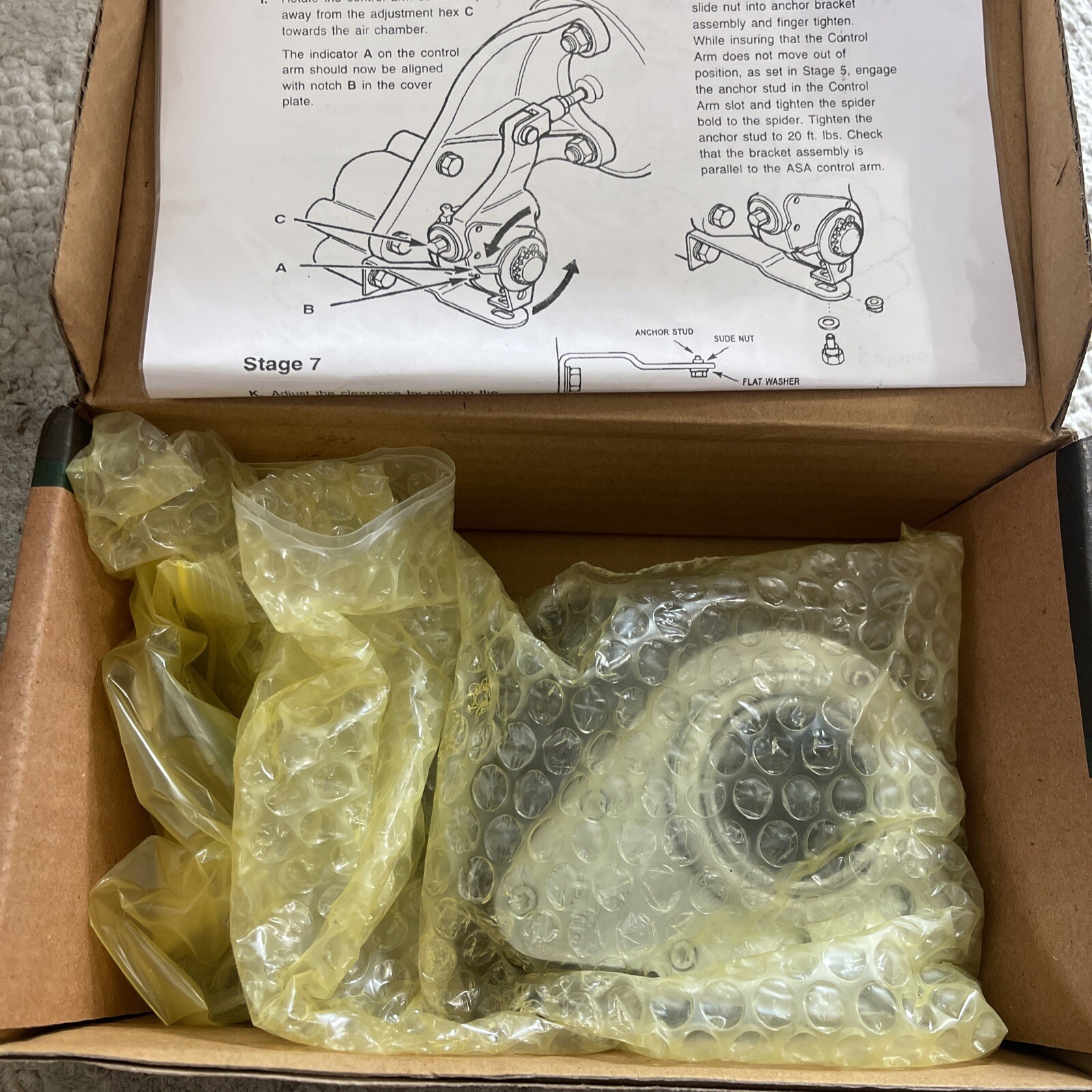 MEI 4W8545 Air Brake Slack Adjuster NEW OPEN BOX