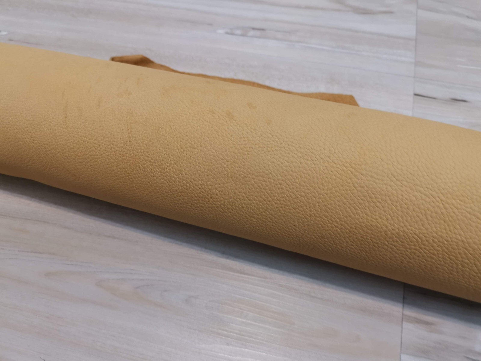 4-5oz NAPA SOFT DEERTAN LEATHER HIDE SIDE FULL GRAIN SHEET,PANEL,CRAFT,DIY 20sqf