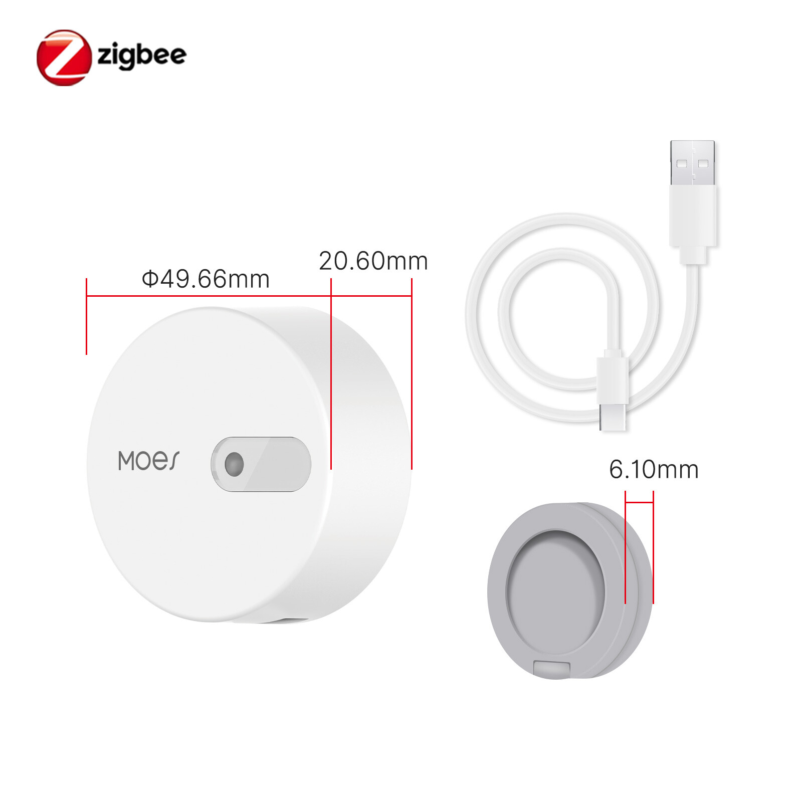 MOES Zigbee Human Presence Sensor Radar Wave Detector Human body Exists Sensor
