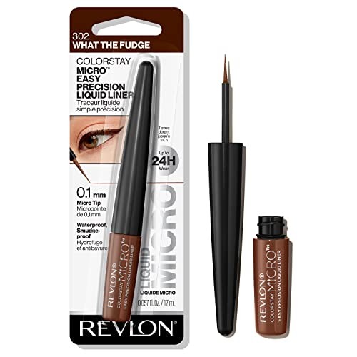REVLON ColorStay Micro Easy Precision Liquid Eyeliner 302 What the Fudge