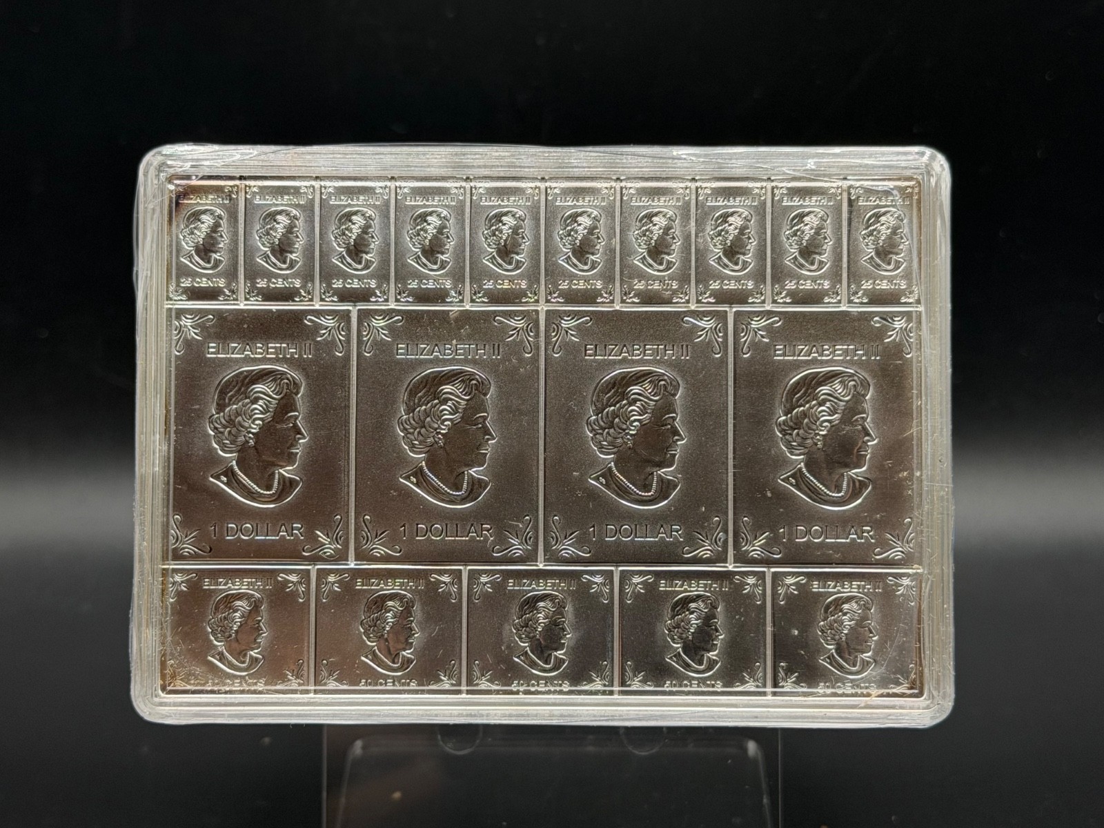 2018 RCM Canada Maple 2oz 999 Silver Break Away Fractional Flex Bar w/ Capsule