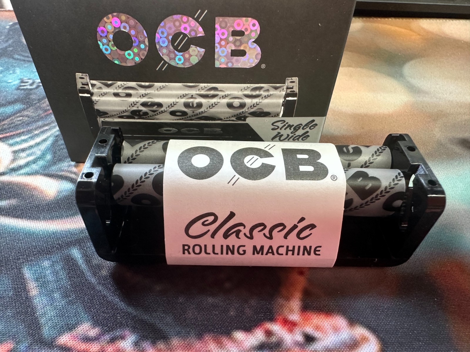 OCB Classic SINGLEWIDE (70mm) Cigarette Rolling Machine Roller