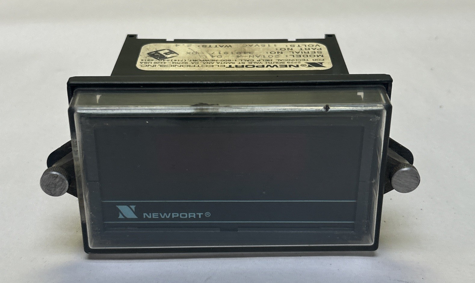 NEWPORT,201AN-4,DIGITAL PANEL METER 115V 2.4W