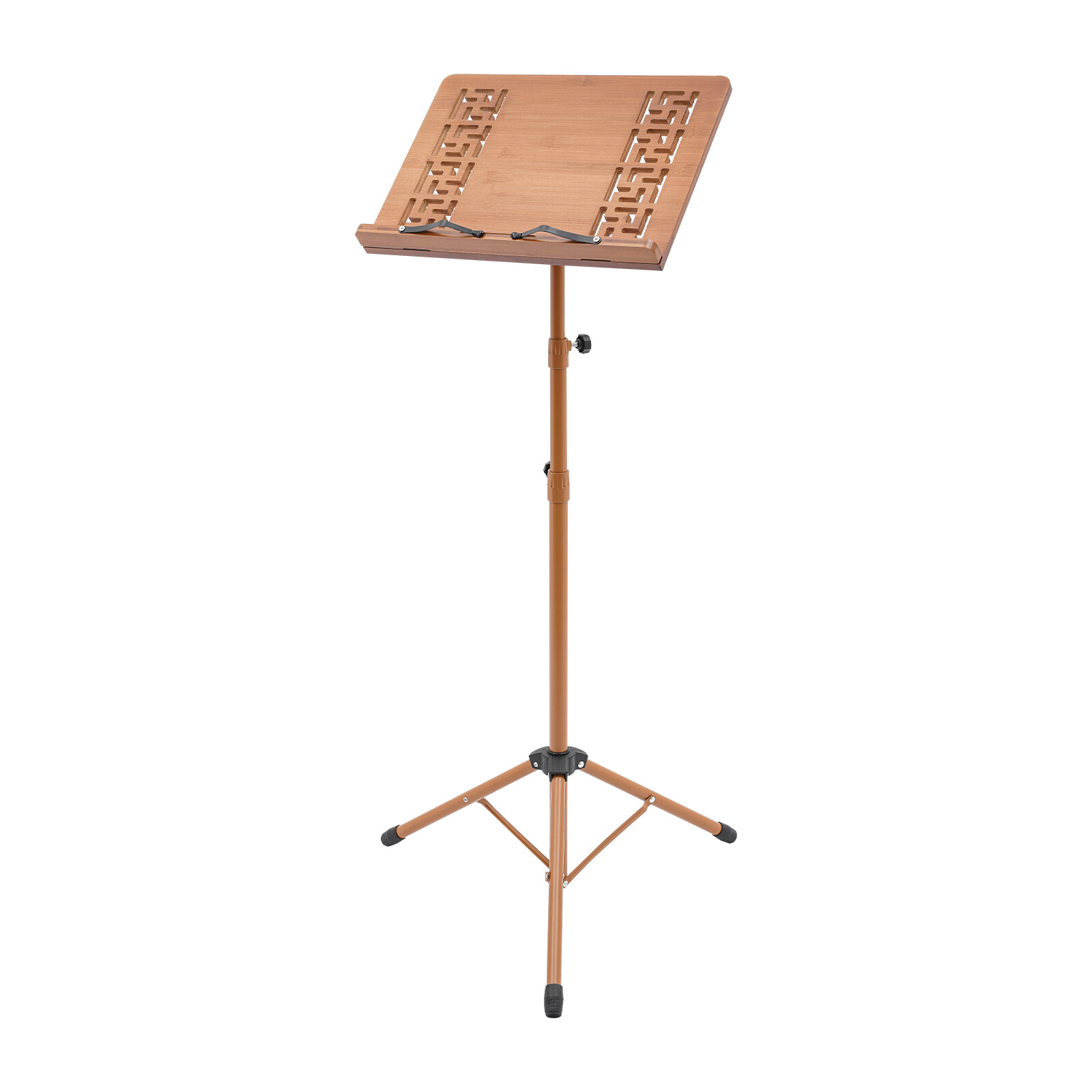 Music Stand Foldable Tripod Base Portable Sheet Music Stand Adjustable Height