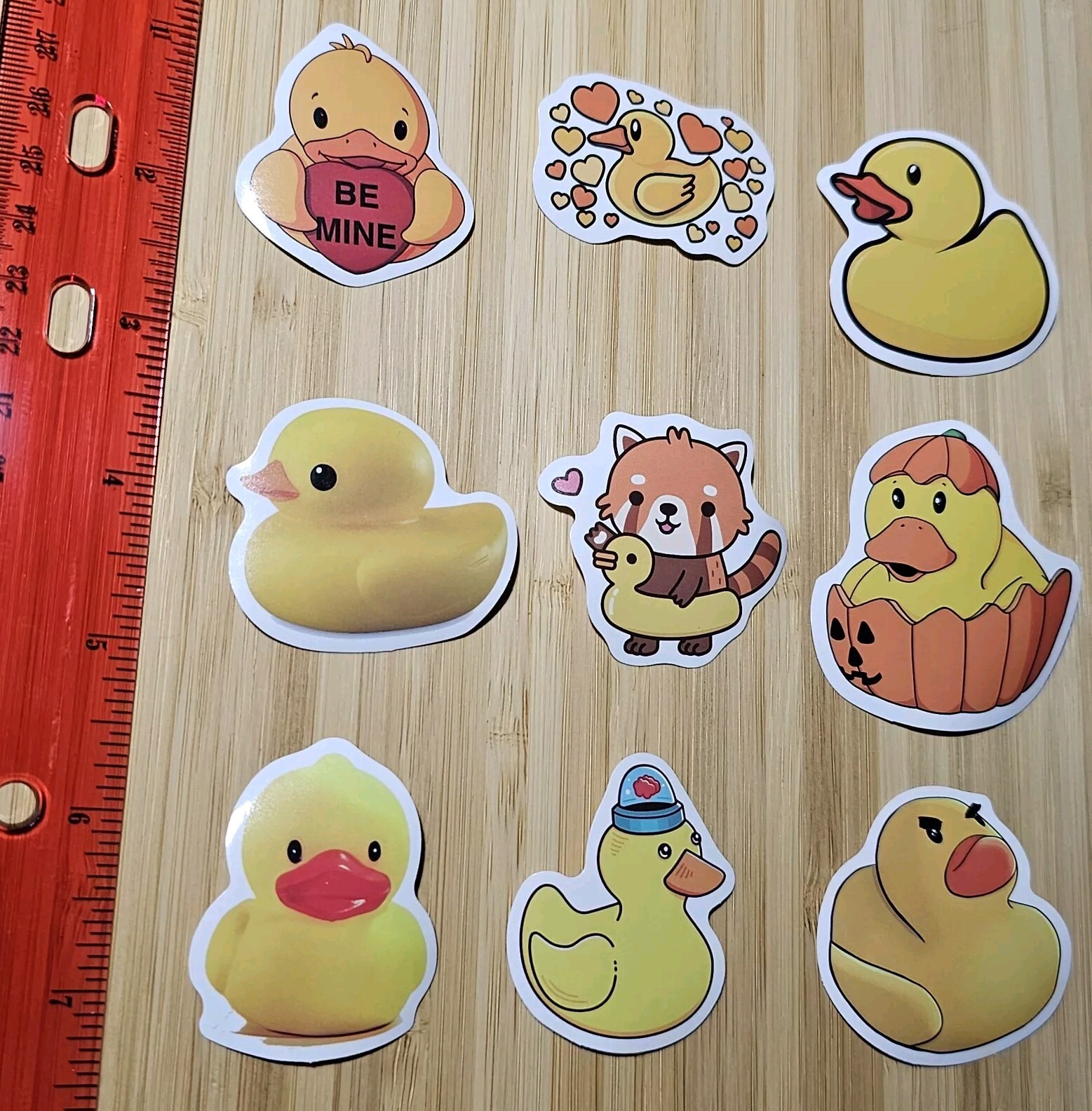 RUBBER DUCK RUBBER DUCKY CARTOON RUBBERDUCK S80 STICKER LOT STICKERS DUCKLINGS