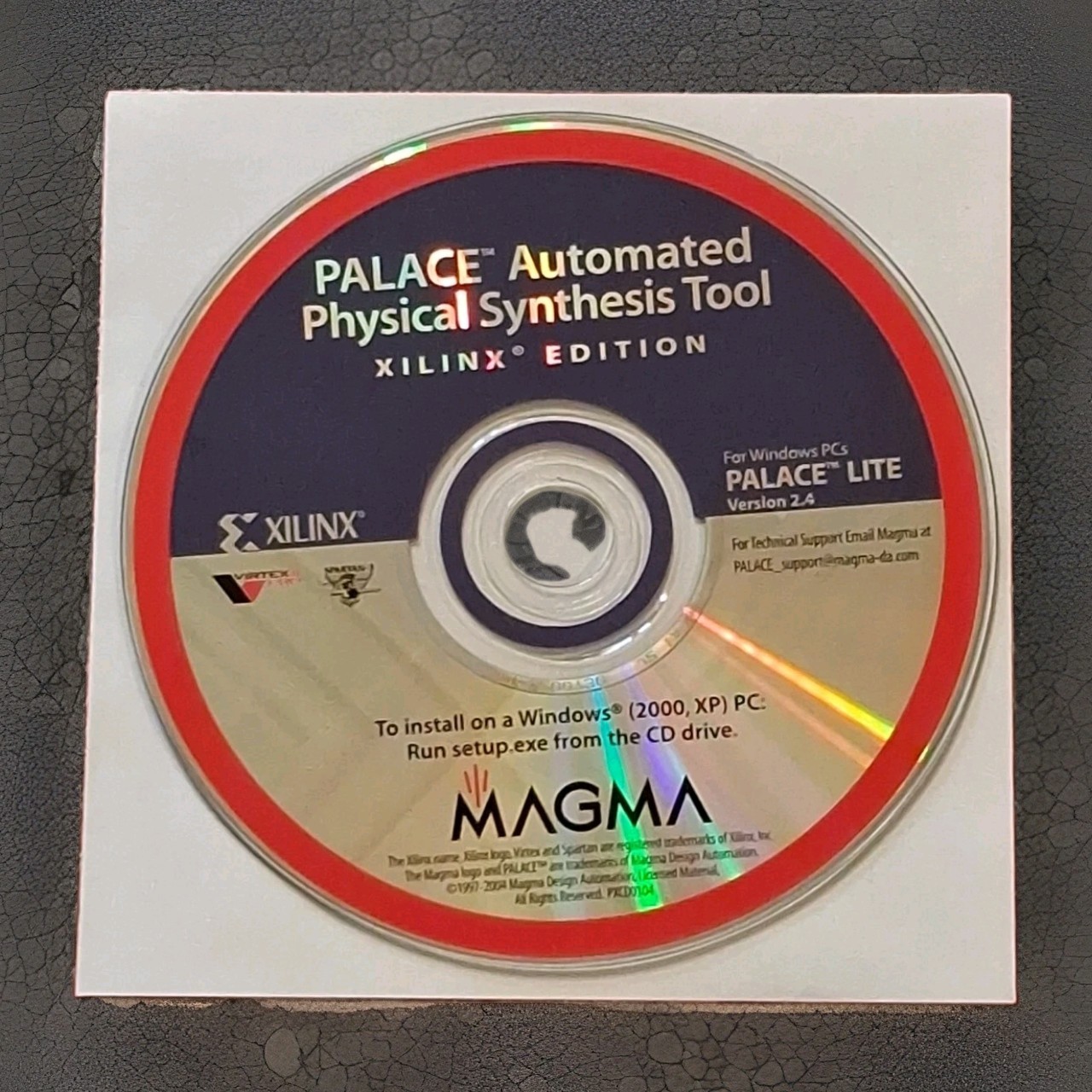 Palace Automated Physical Synthesis Tool MAGMA 1 Cd/disc Software Windows FPGA