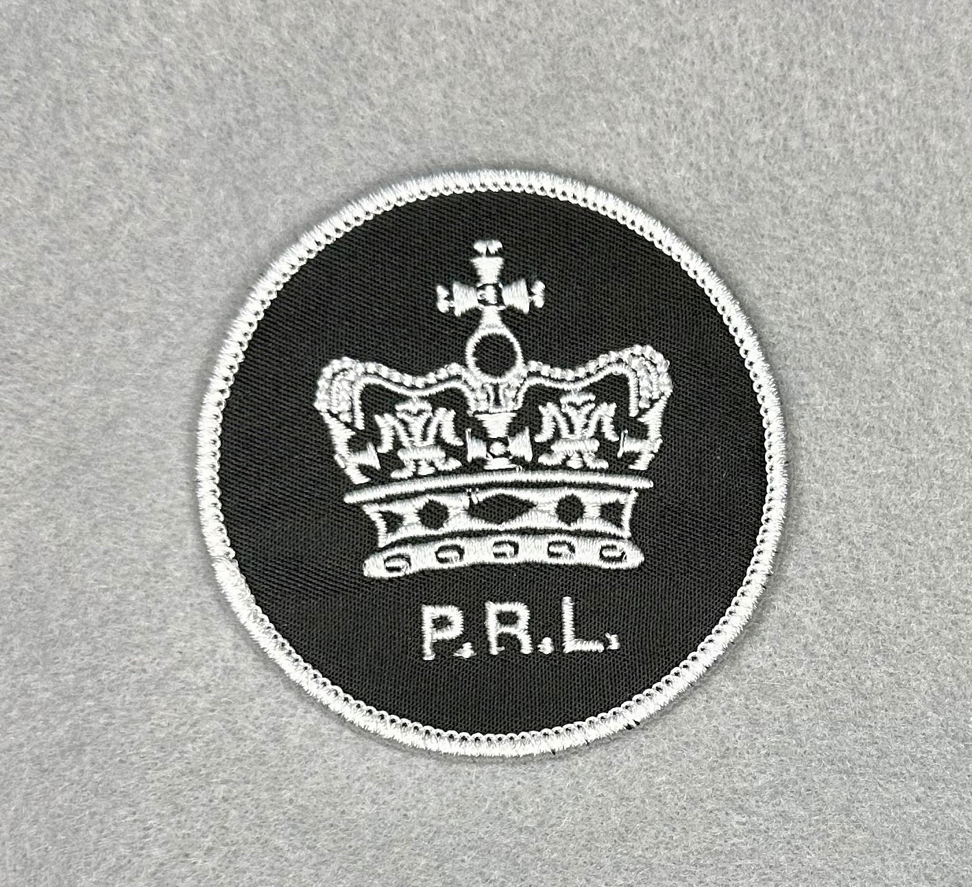 GORGEOUS P.R.L. (POLO RALPH LAUREN)  EMBROIDERED IRON-ON PATCH...
