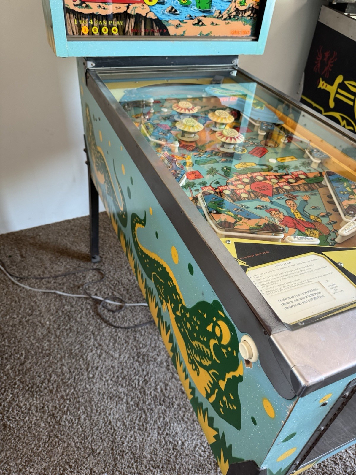 Bally's Nip-it Pinball Machine (1972)