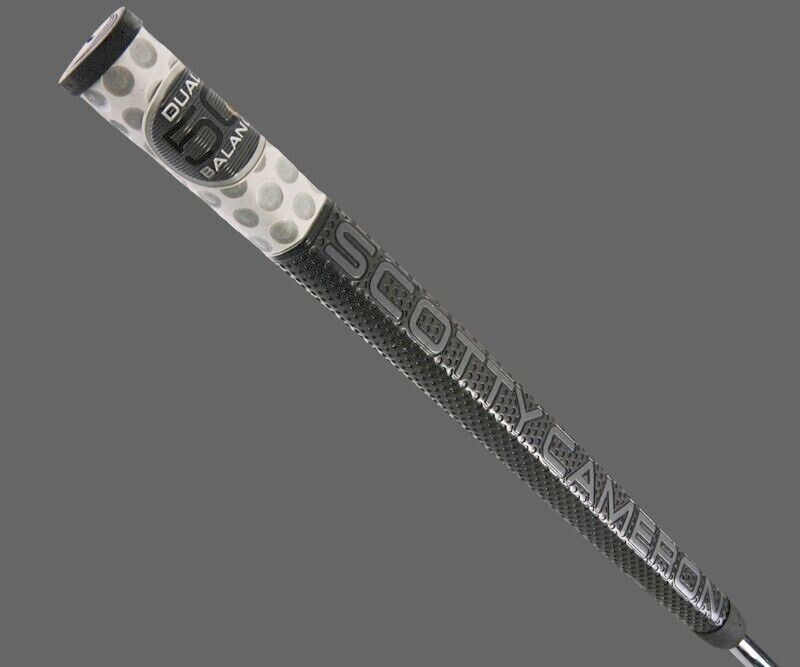 Scotty Cameron Black & Gray Custom Shop Dual Balance Putter Grip - 14.75" -  NEW
