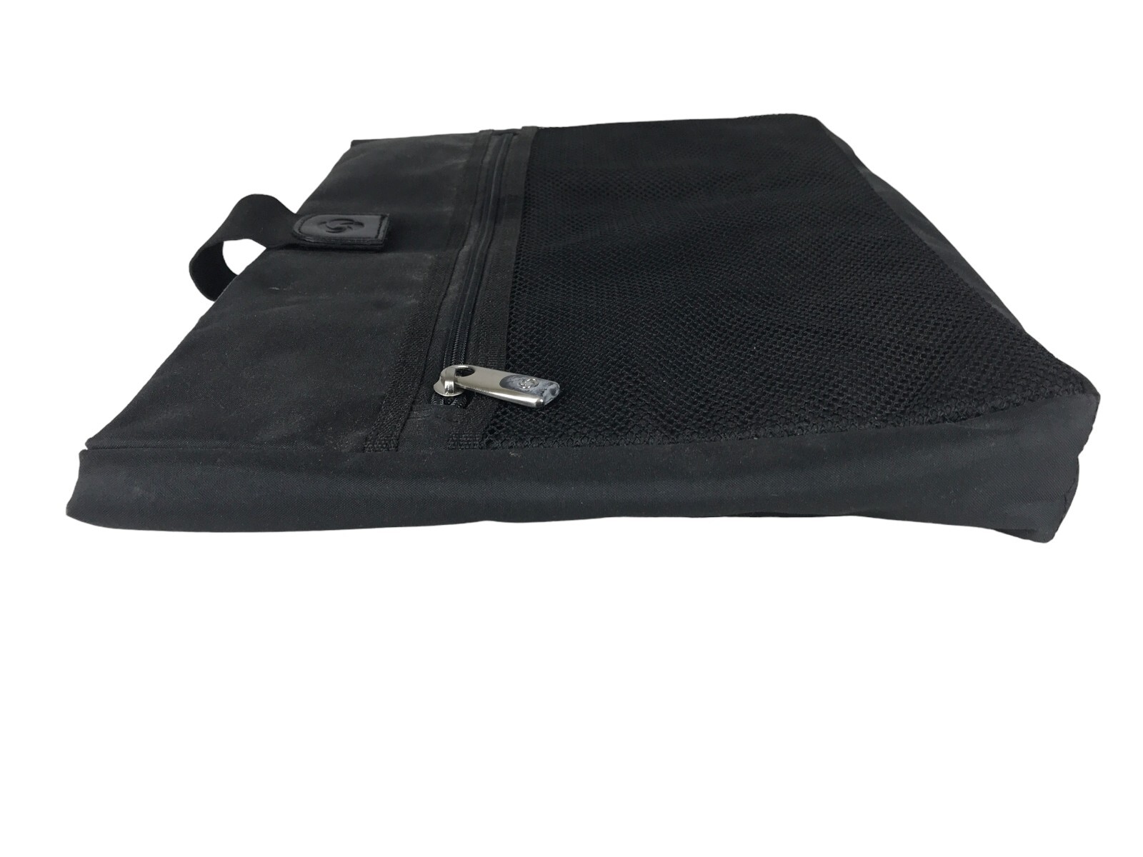 Samsonite Laptop Sleeve Case Unisex Black Outer Pockets Hook And Loop