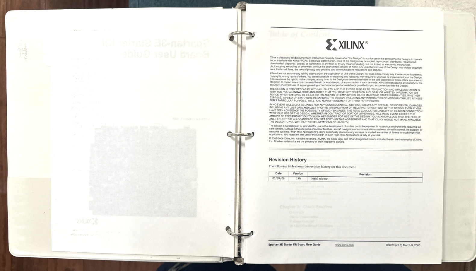 Xilinx Spartan-3E Starter Kit Board User Guide UG230 (v1.0) 2006