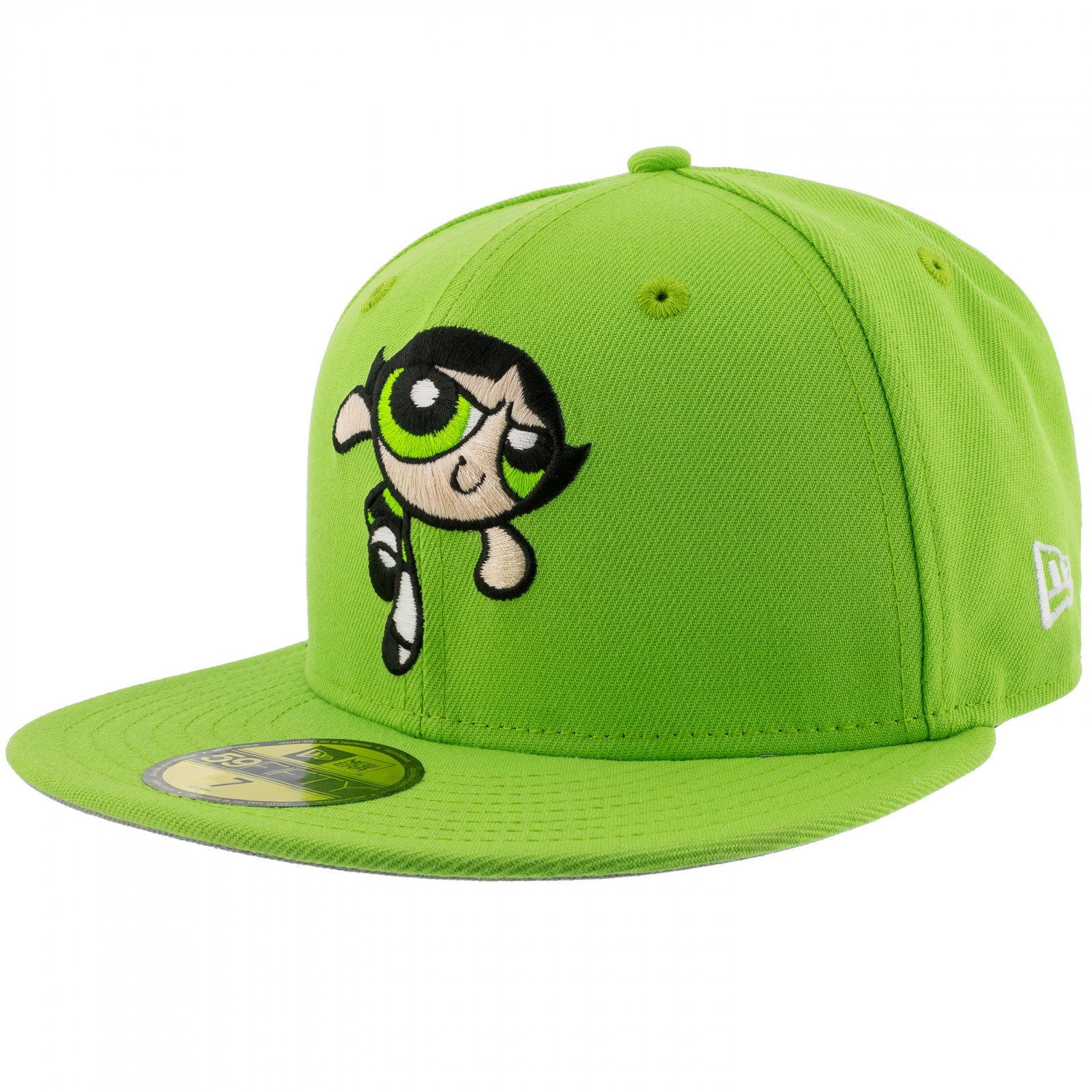 The Powerpuff Girls Buttercup New Era 59Fifty Fitted Hat Green
