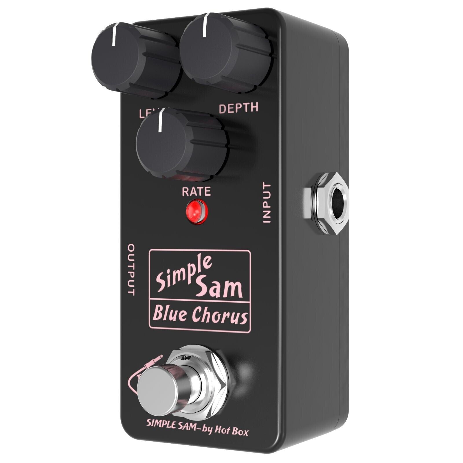 Simple Sam Blue Chorus Analog Guitar Effect Pedal True Bypass Astounding Tone CA