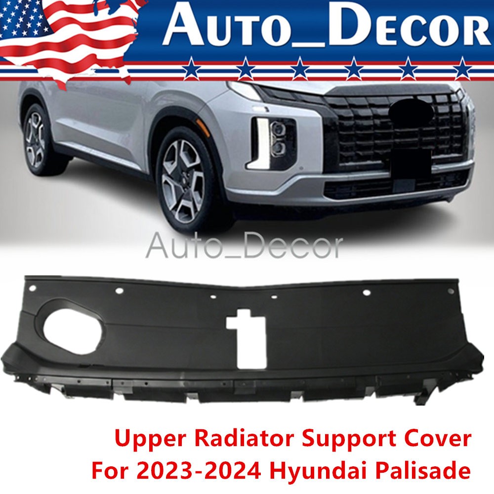 Grille Cover Upper Radiator Sight Shield Fit 23-2024 Hyundai Palisade 86391S8CA0