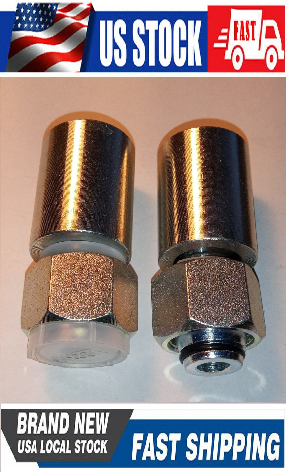 M22 x 1.5 Metric hydraulic fitting Straight Swivel Femal, 20411-22-08 & 00110-08