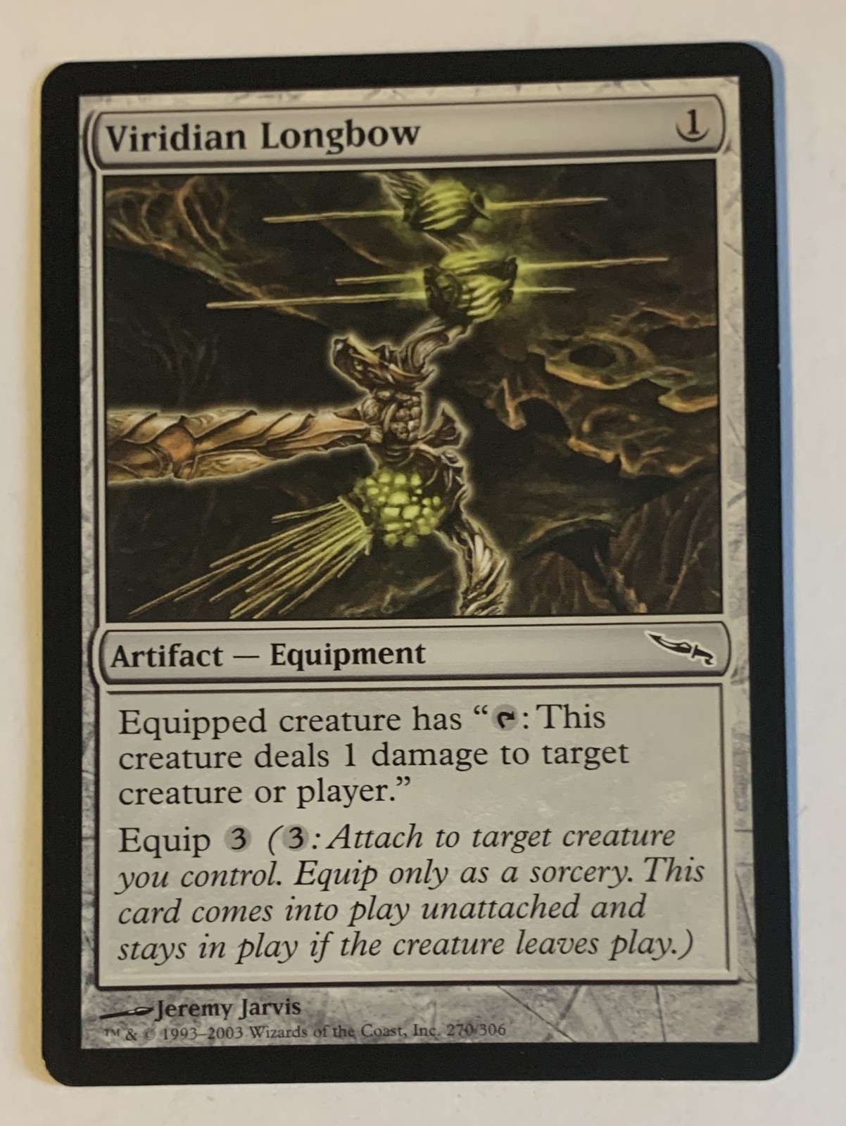 MTG Viridian Longbow Mirrodin x8 NM-LP, Pick 1 or more, Read Description