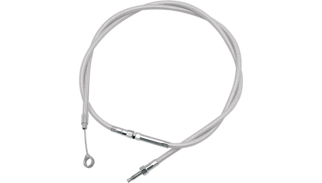 NEW MOTION PRO Armor Coat Braided Stainless Steel Clutch Cable-66-0368 ROAD KING