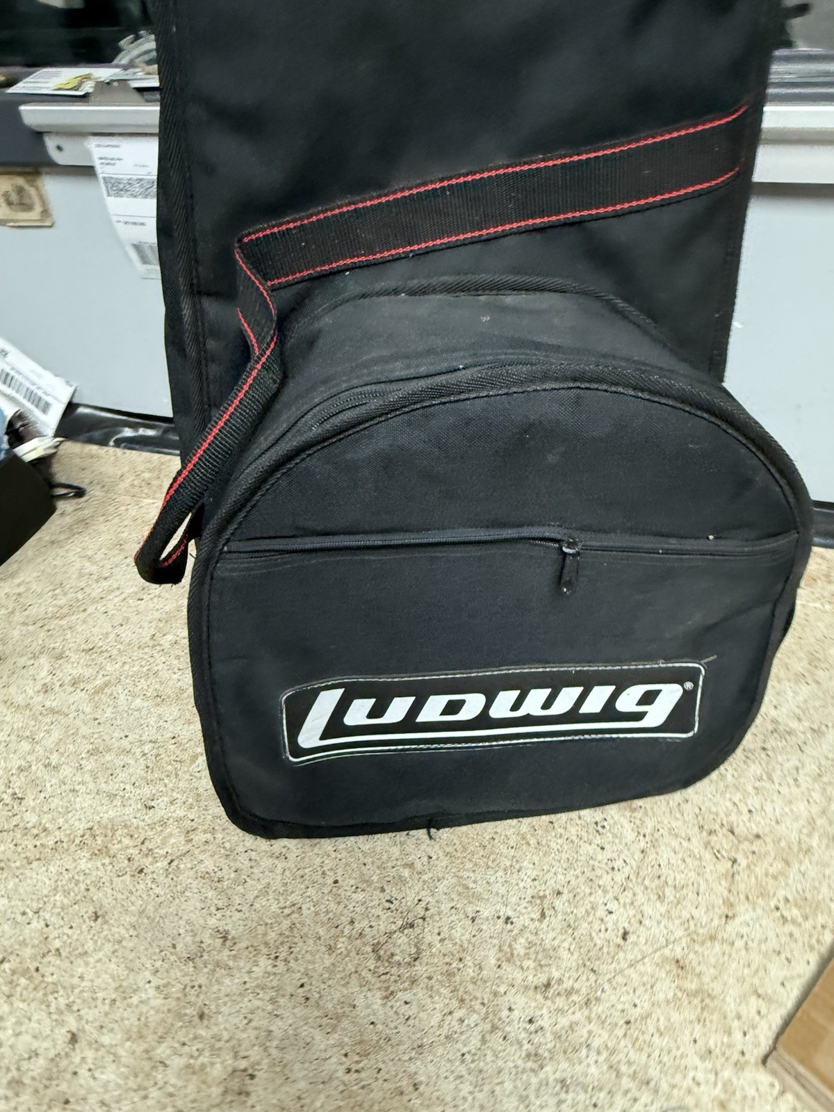 Ludwig Snare Drum Bell Kit Backpack (only) Replacement Gig Bag Case Black