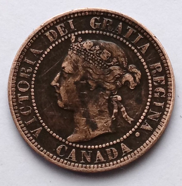 1899 Victoria Canada Large One Cent.       WC2