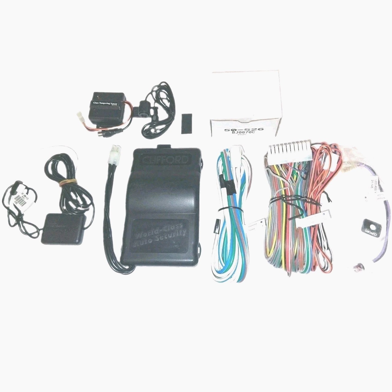 CLIFFORD INTELLIGUARD 6000 G4 ALARM UNIT /HARNESS/GLASS SENSOR/LED/ANTENNA