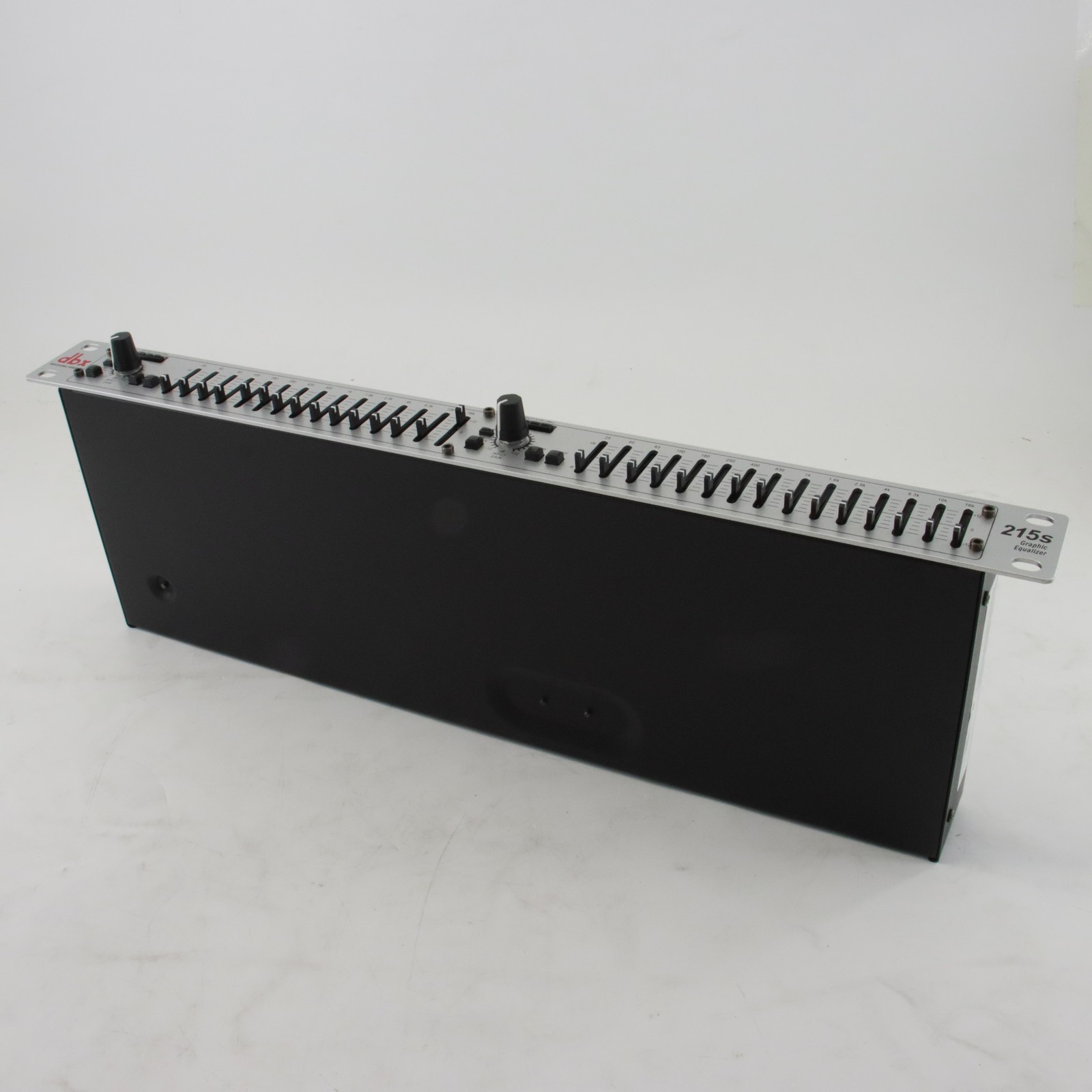 DBX 215s 15-Band Dual Channel Graphic Equalizer Switchable ±6 or ±15 dB