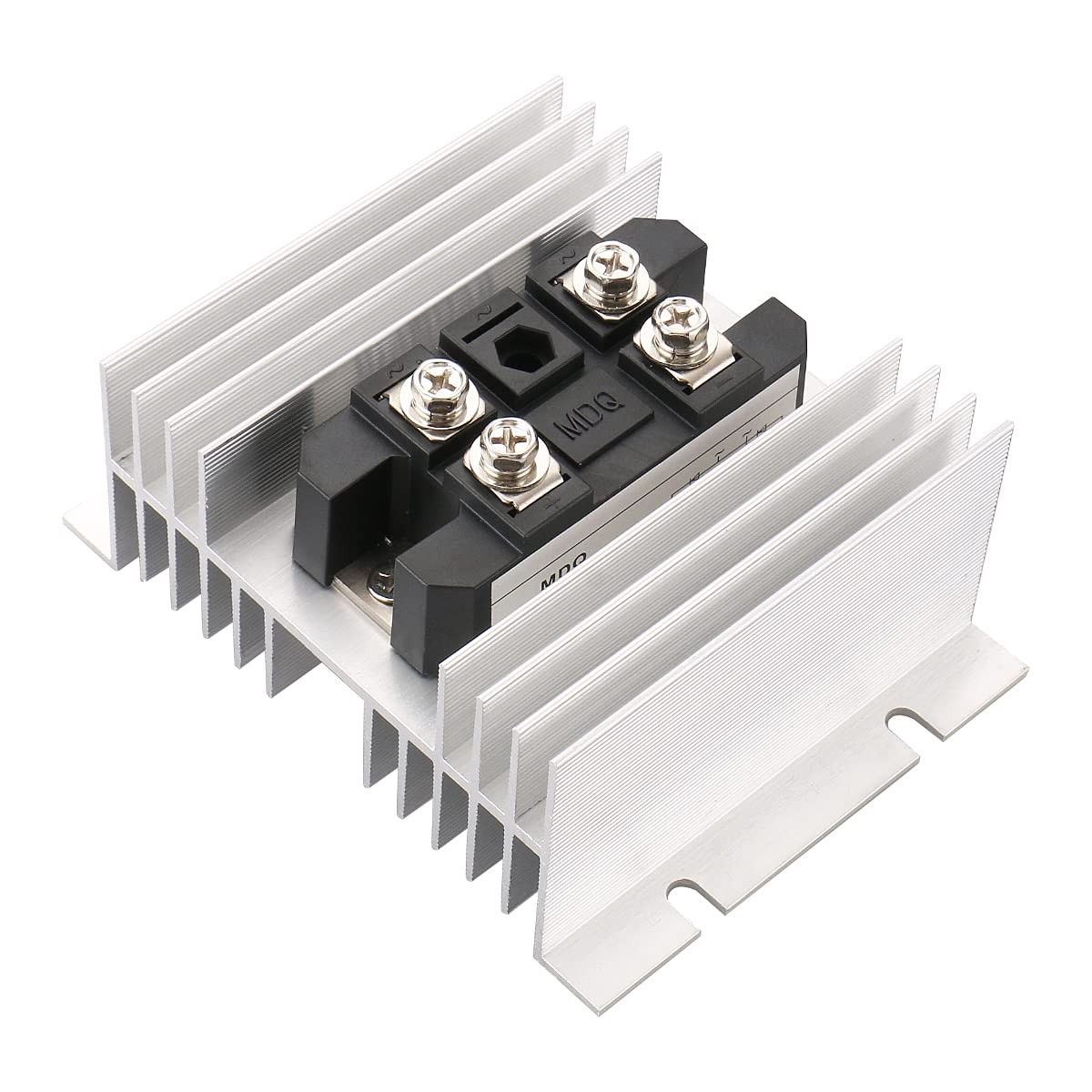 Baomain Bridge Rectifier MDQ-100A 100A 1600V Diode Module with Heat Sinks...